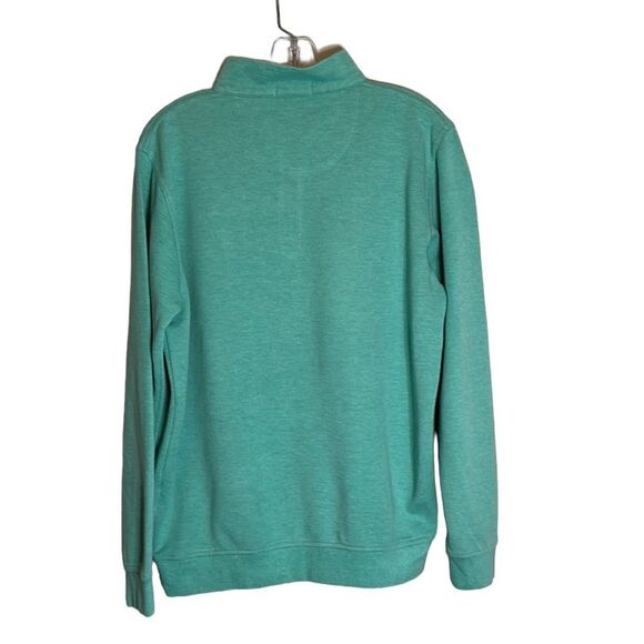 Peter Millar Crown Comfort Interlock 1/4 Zip Cotton Blend Sweater Size XL - Picture 2 of 8